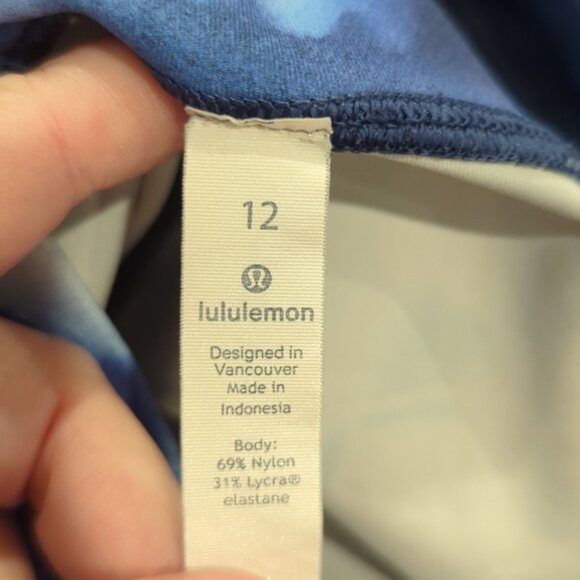 Lululemon Wunder Under Hi-Rise Tight *Full-On Luxtreme 28"Blush Blossom Alpine - Picture 6 of 9